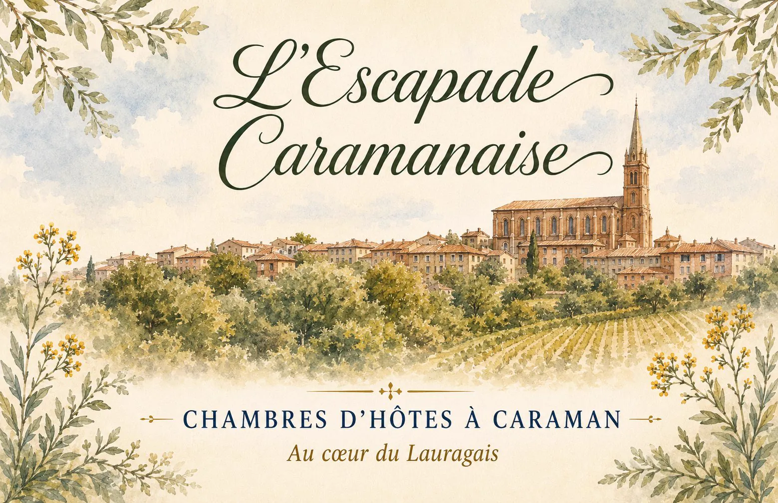 L'Escapade Caramanaise — chambres d'hôtes à Caraman, au cœur du Lauragais